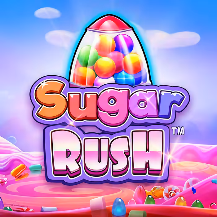 Sugar Rush - Sweet-themed slot with cluster pays and increasing multiplier features